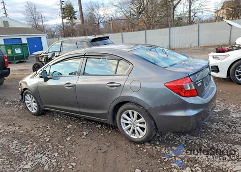2012 Honda Civic Ex z USA, uszkodzony, nr VIN 2HGFB2F89CH521359